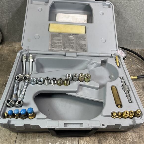 Lang Tools (Star Products) DELUXE GLOBAL FUEL INJECTION PRESSURE TEST SET (READ) - Picture 8 of 16